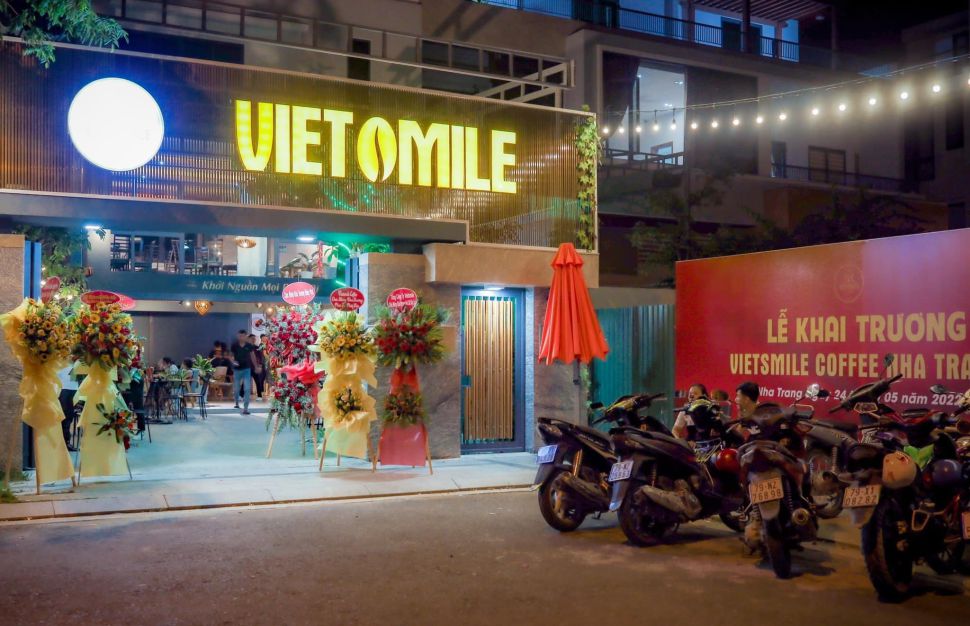 Khai trương cửa hàng Vietsmile Coffee tại Nha Trang