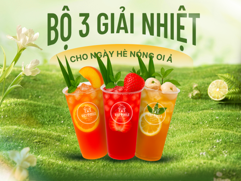 Chào Hè Hứng Khởi – Thưởng Thức Đồ Uống Mát Lạnh Tại VietSmile Coffee