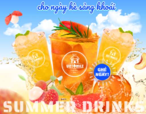 Chào Hè Hứng Khởi – Thưởng Thức Đồ Uống Mát Lạnh Tại VietSmile Coffee