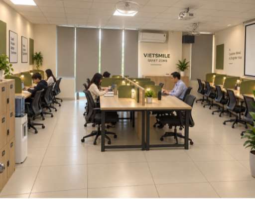 VietSmile Quiet Zone – Không gian học tập và làm việc yên tĩnh