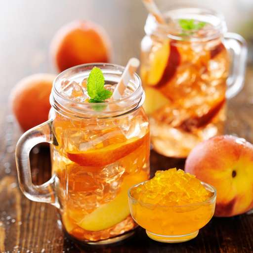 Trà trái cây thạch đào